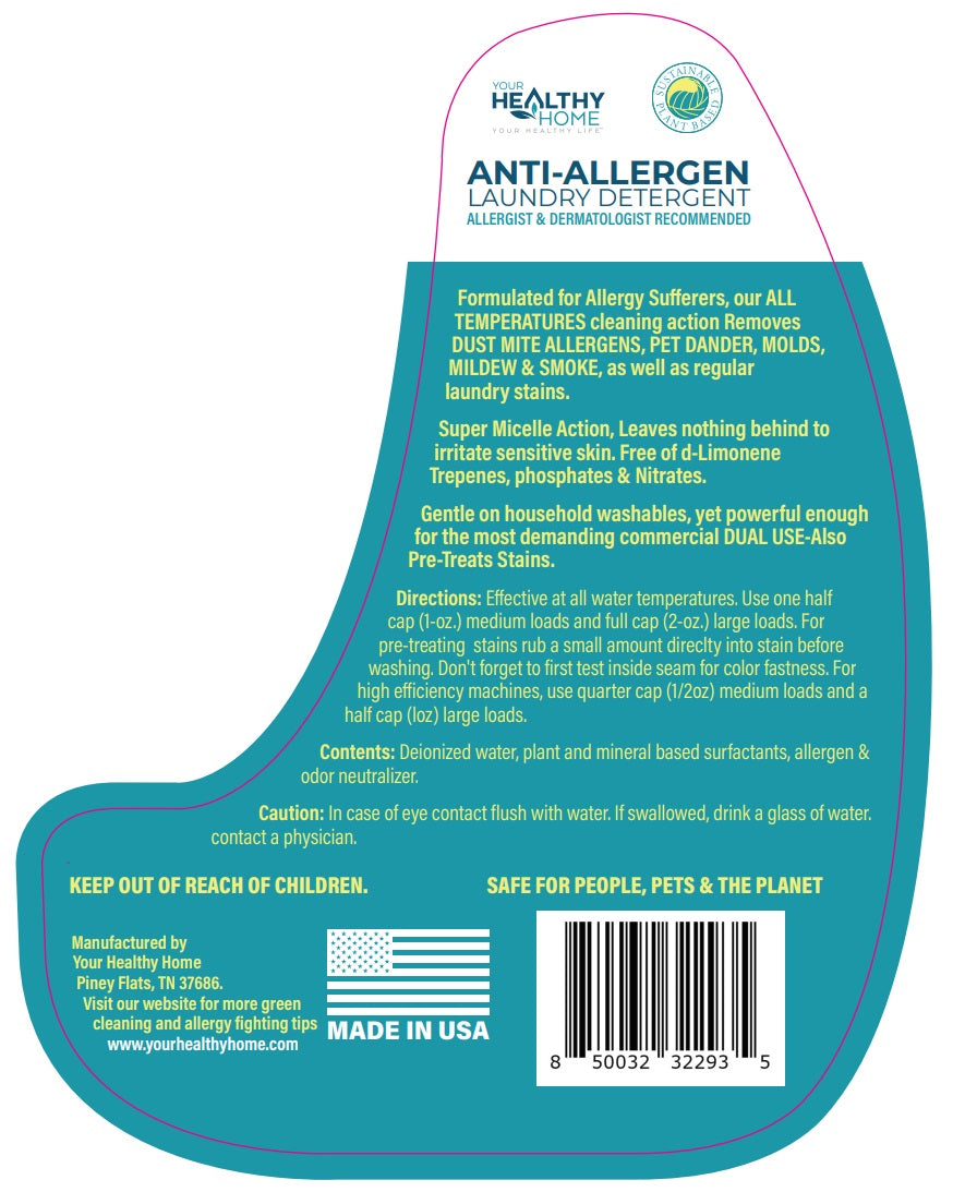 LivePure ANTI-Mite Allergen Removing Laundry Additive