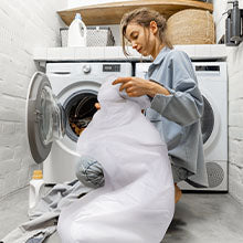 100% Cotton Dust Mite and Bed Bug Proof Comforter Cover