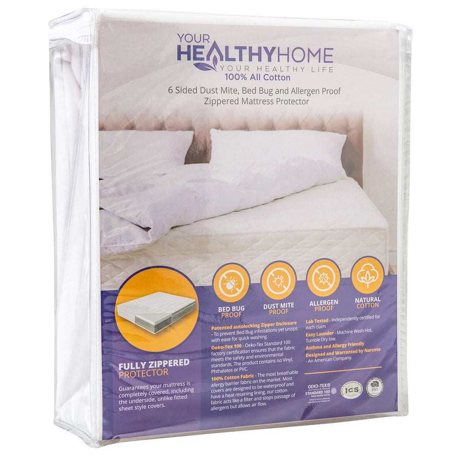 Mattress Protector – 6-Sided Waterproof and Hypoallergenic Twin XL-Size  Mattress Cover Encasement Helps Eliminate Bed Bugs and Dust Mites by Remedy