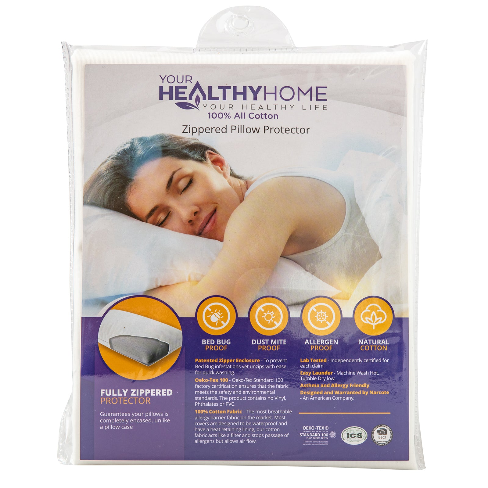 Allergy proof hotsell pillow cases